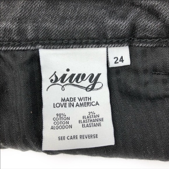 Siwy Alia Cut-off Shorts in Renegade with Studs Size 24 - Picture 7 of 9